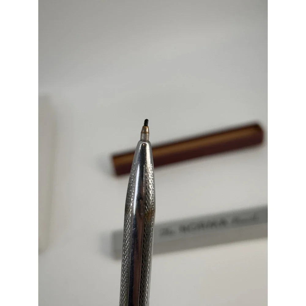 Vintage Norma Mechanical Pencil #104 Chrome Multi 4 Color with Box Instructions